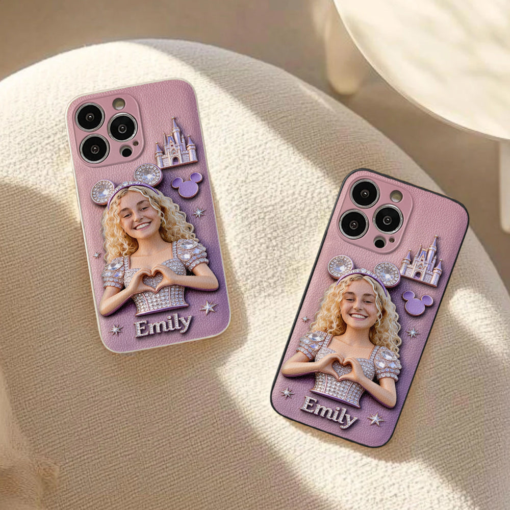 Friends - Personalized Dream Trip 3D Embossed Leather Phone Case
