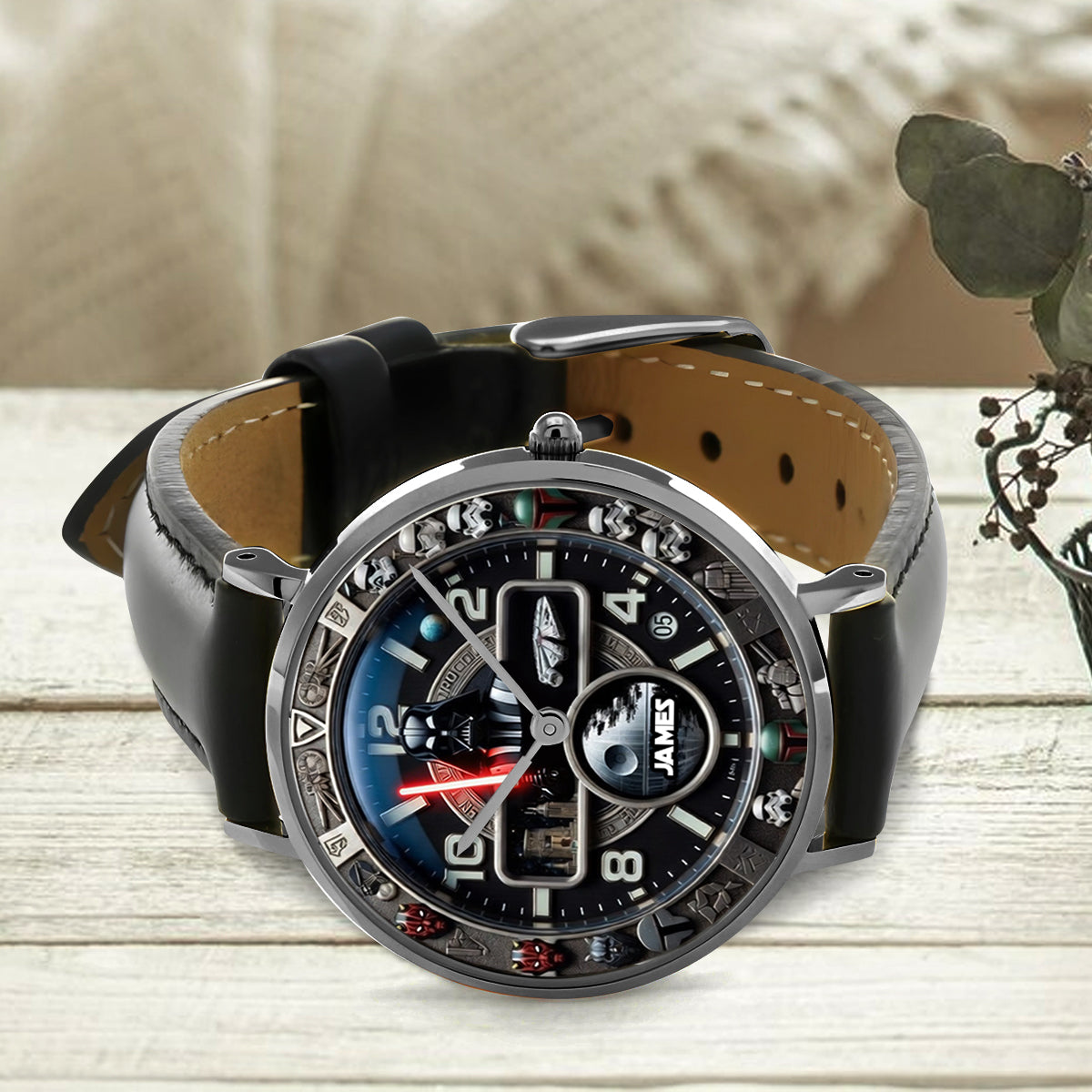 The Galaxy - Personalized The Force Hand Watch