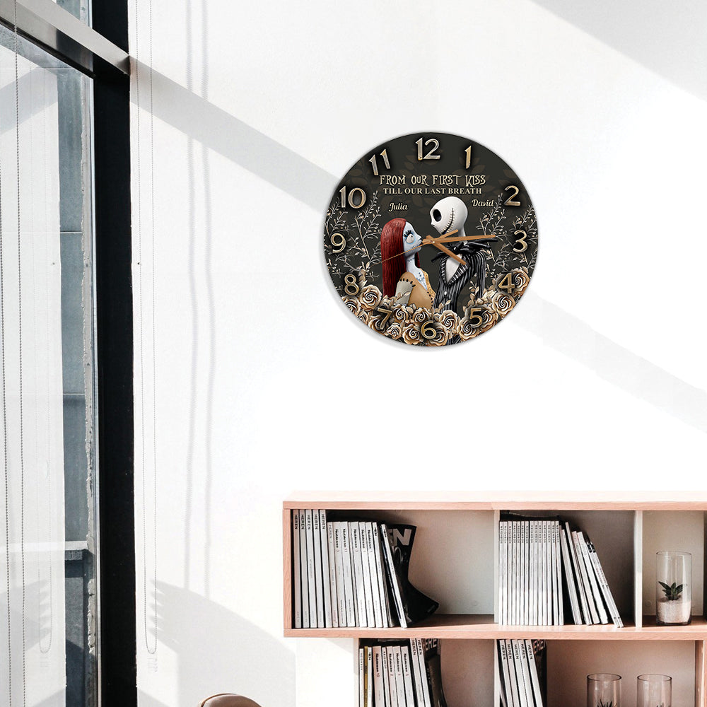 I See Your Scars - Personalized Nightmare Wall Clock