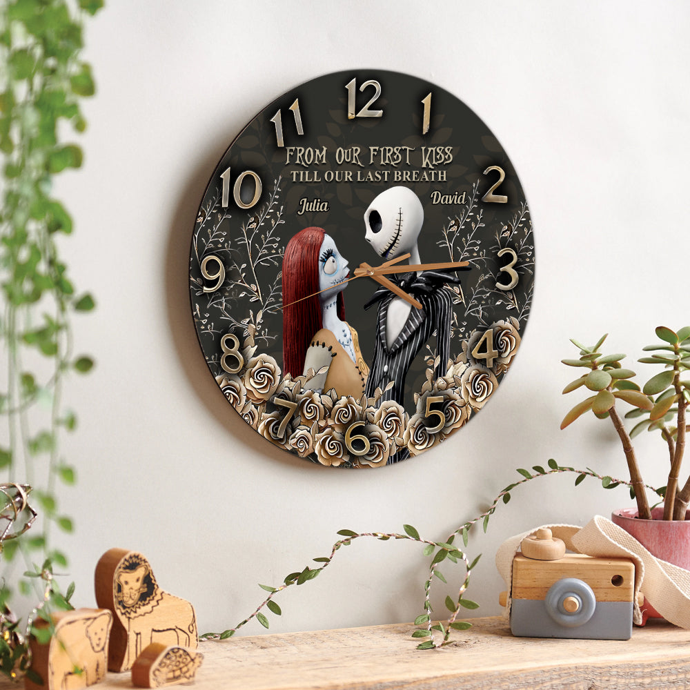 I See Your Scars - Personalized Nightmare Wall Clock