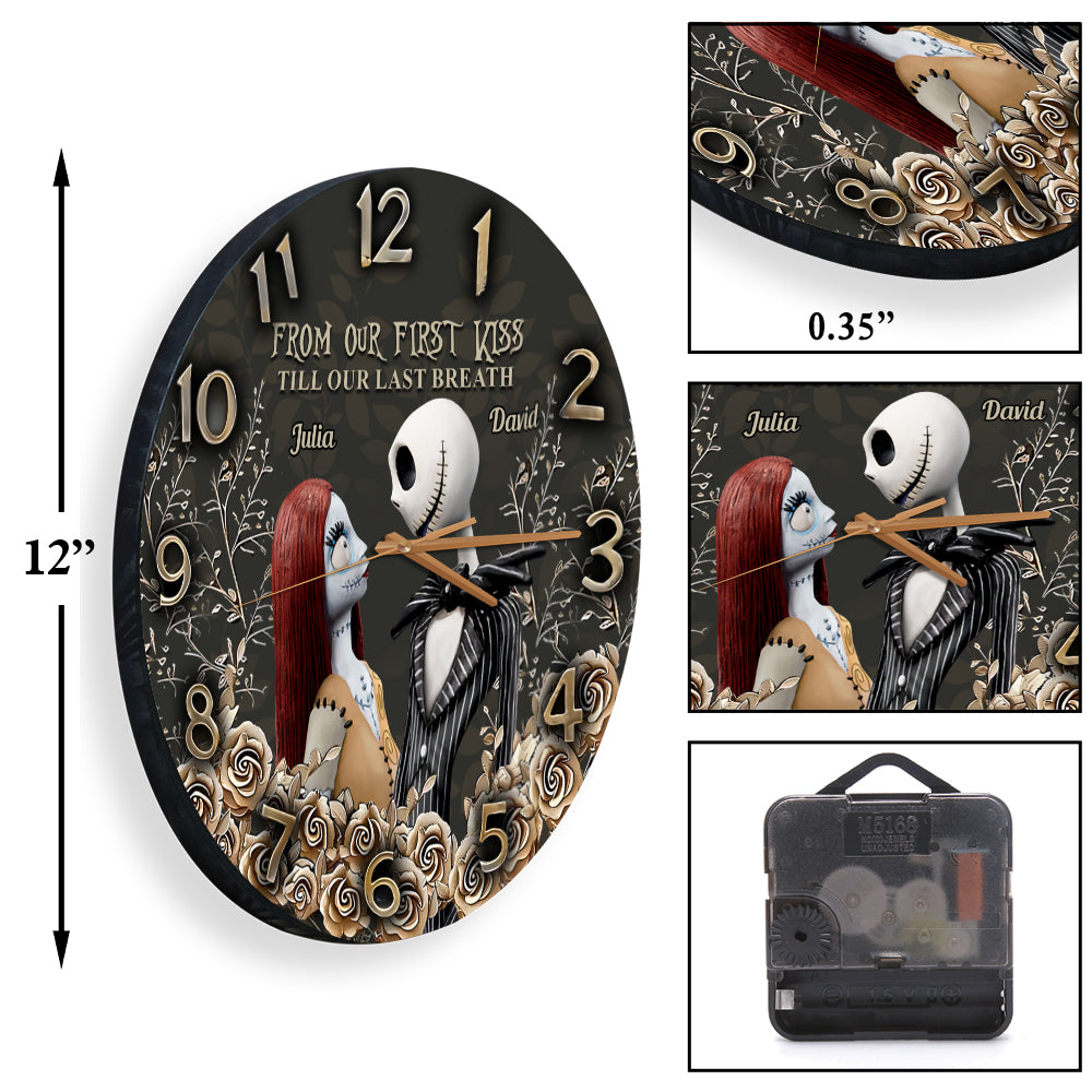 I See Your Scars - Personalized Nightmare Wall Clock