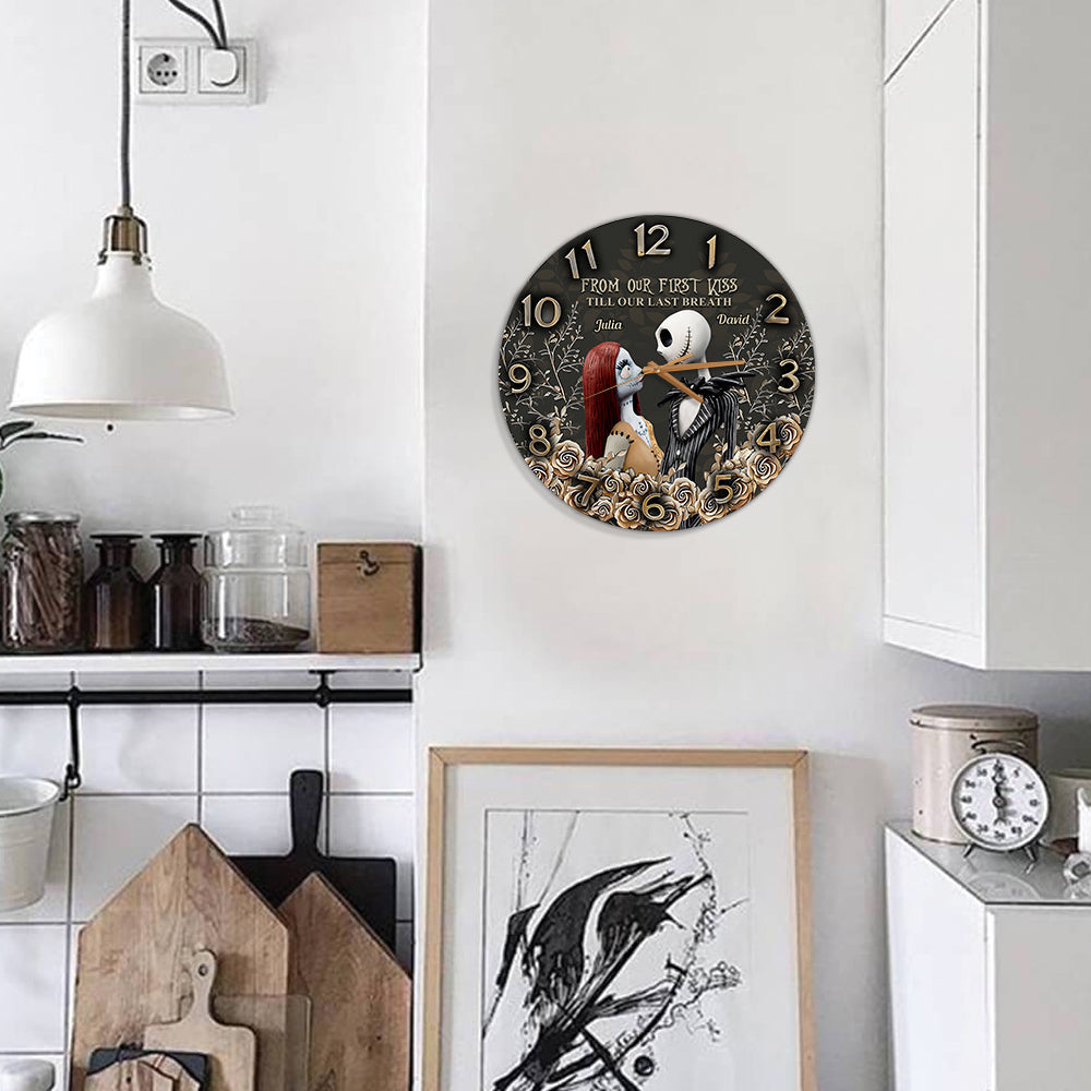 I See Your Scars - Personalized Nightmare Wall Clock