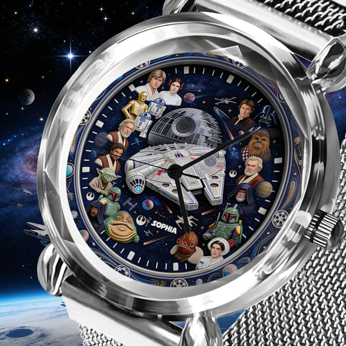 The Galaxy - Personalized The Force Women Hand Watch