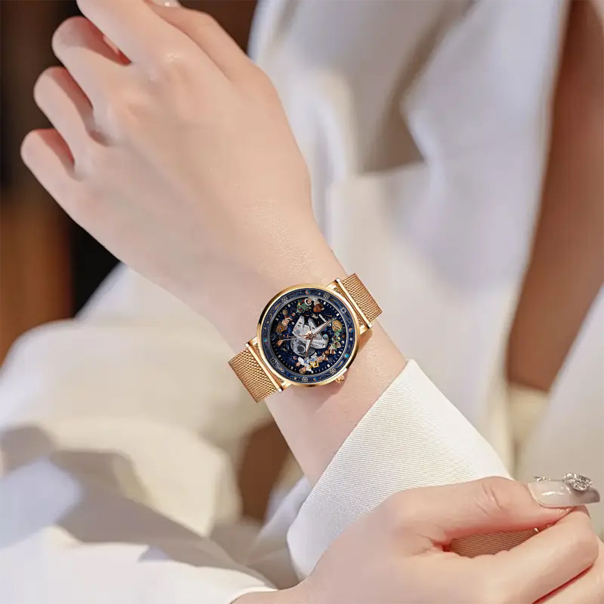 The Galaxy - Personalized The Force Women Hand Watch