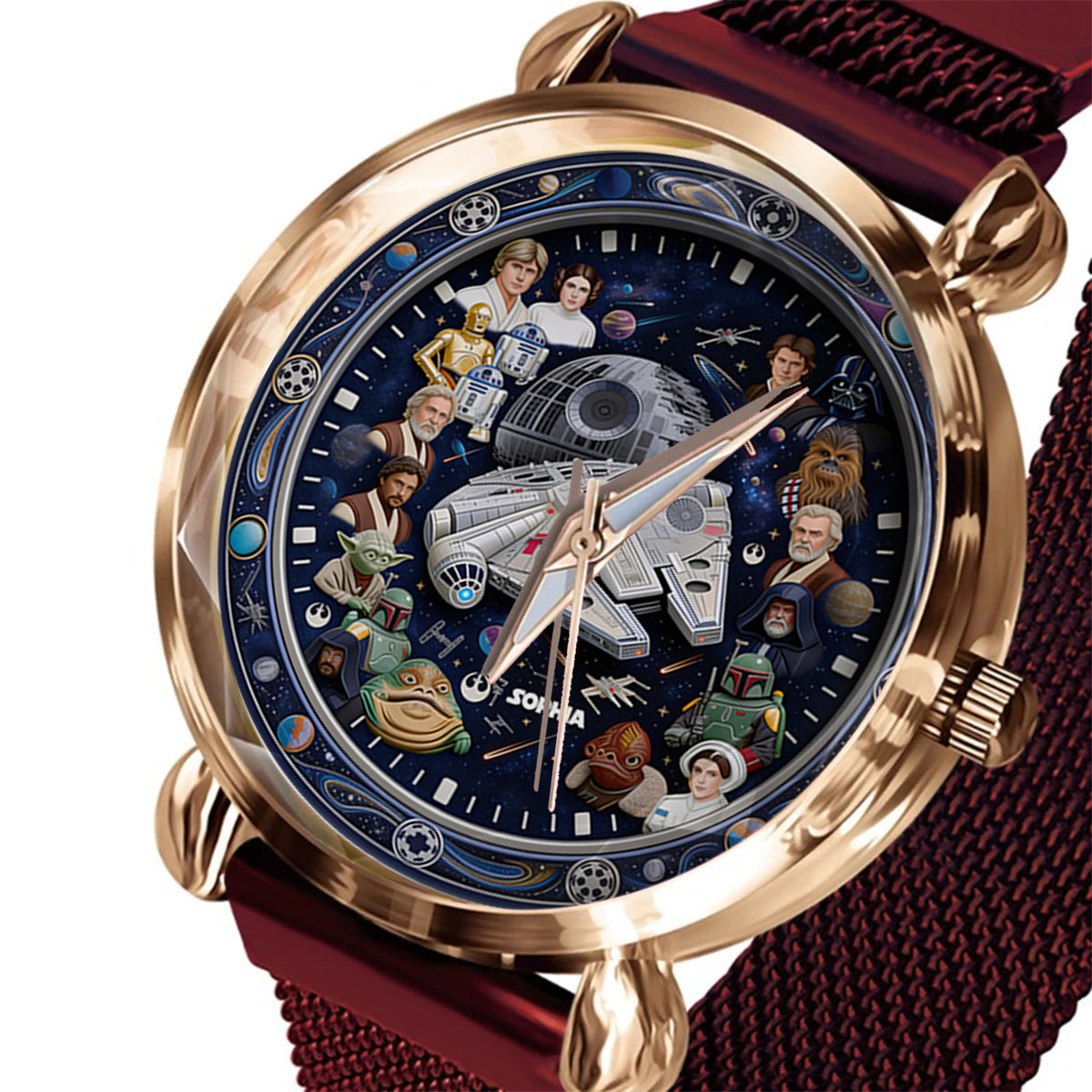 The Galaxy - Personalized The Force Women Hand Watch