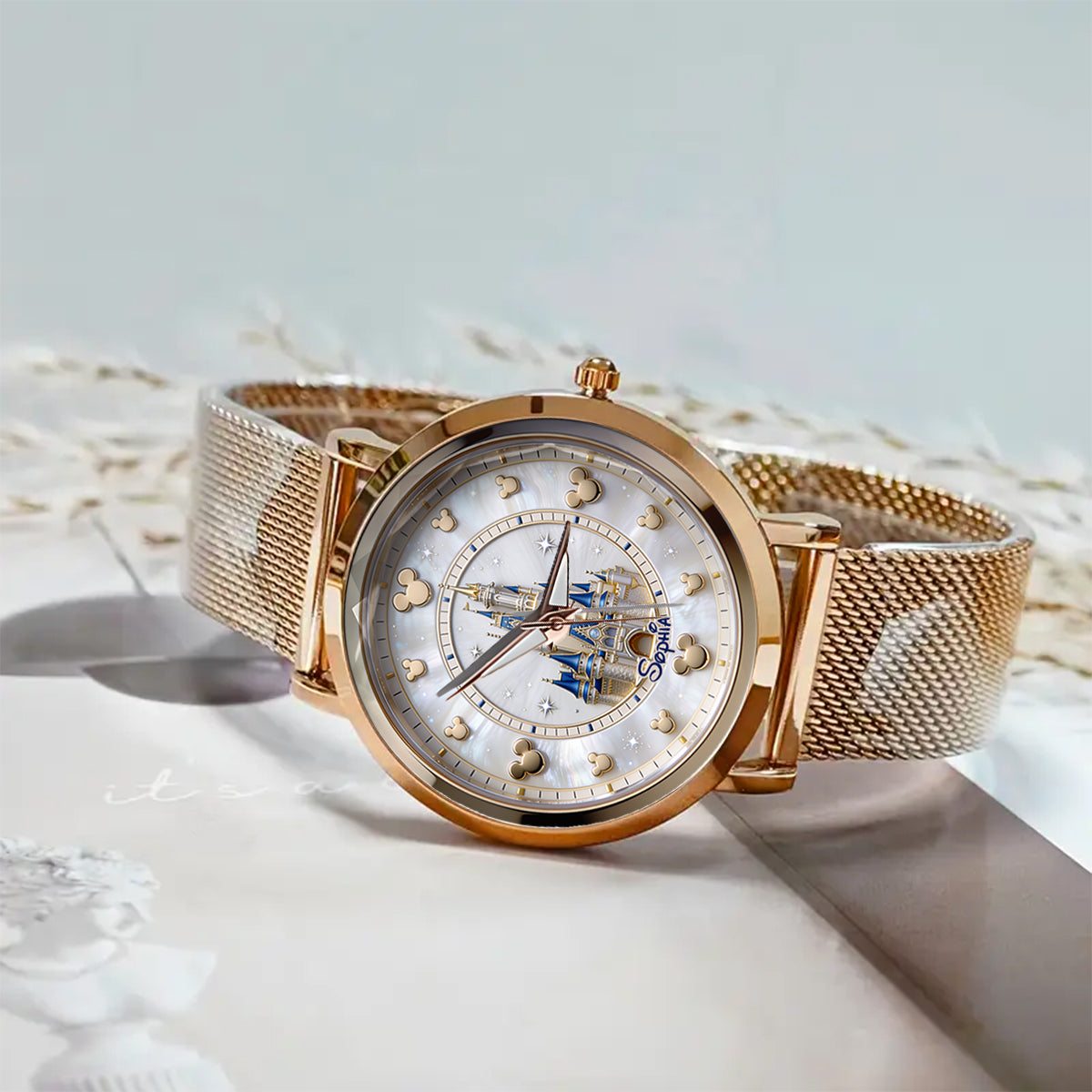 Believe In Magic - Personalized Dream Trip Women Hand Watch