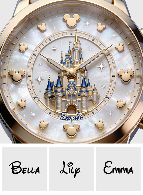 Believe In Magic - Personalized Dream Trip Women Hand Watch