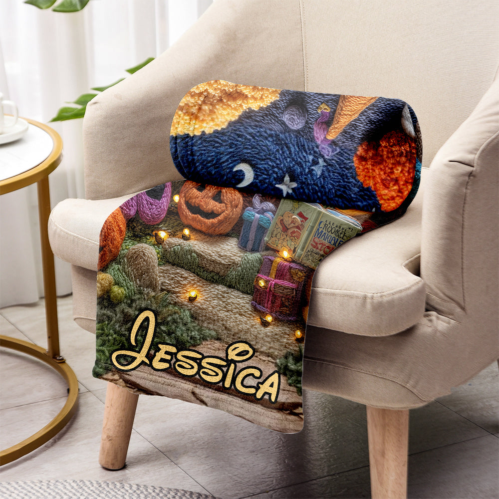 Magic Land - Personalized Mouse Blanket