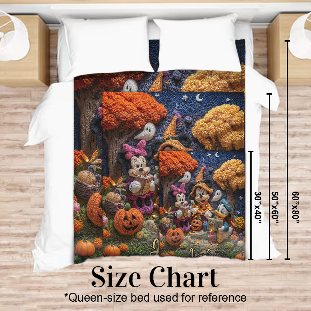 Magic Land - Personalized Mouse Blanket