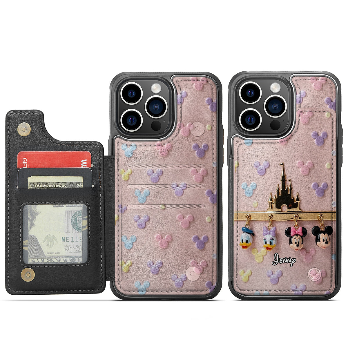 Friends - Personalized Mouse Fully Printed Wallet Phone Case