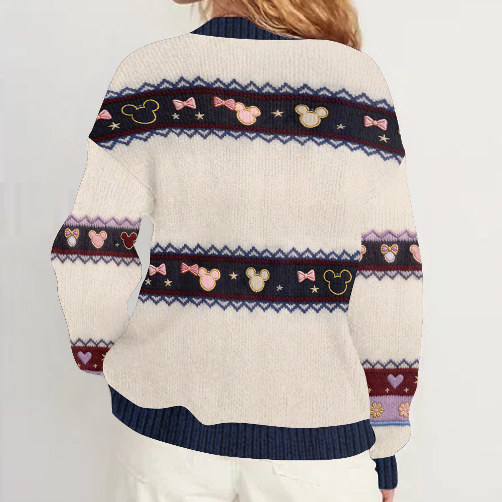 Magic Castle - Personalized Dream Trip Cardigan Sweater