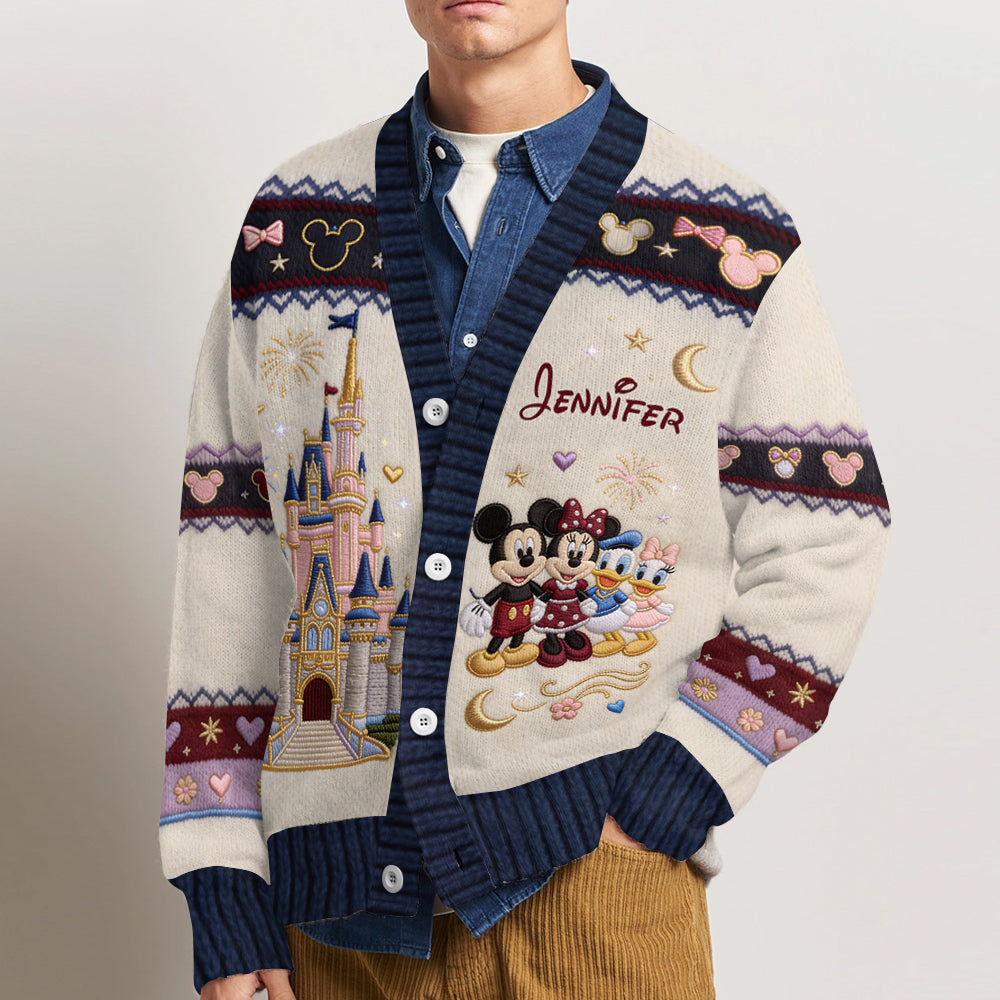 Magic Castle - Personalized Dream Trip Cardigan Sweater