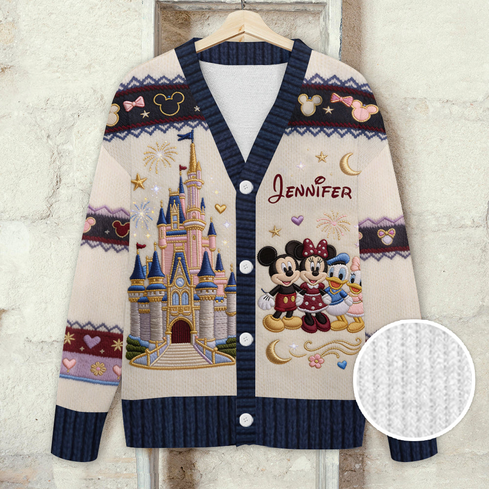 Magic Castle - Personalized Dream Trip Cardigan Sweater