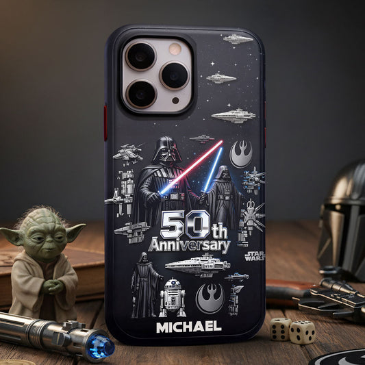 Wonder Stars - Personalized The Force Full Print Phone Case