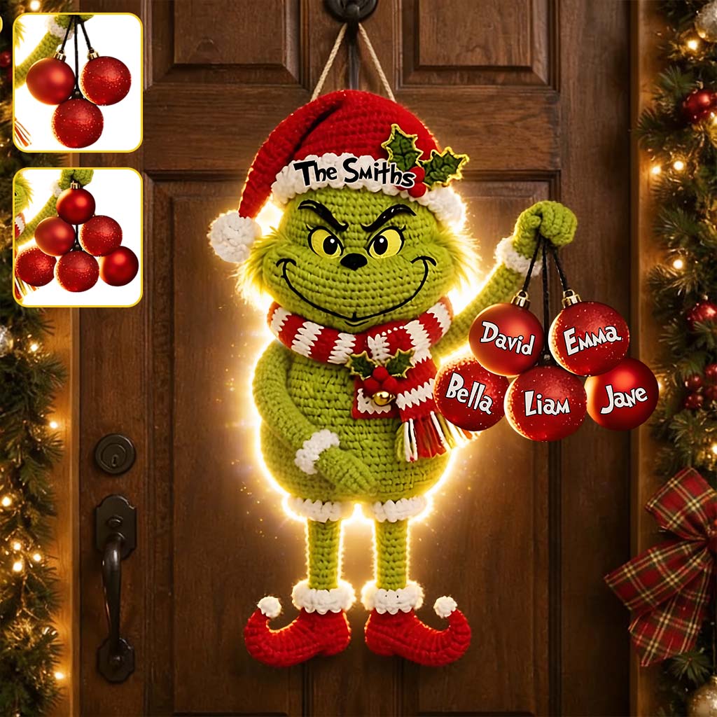 Merry Christmas - Personalized Stole Christmas LED Light Acrylic Sign