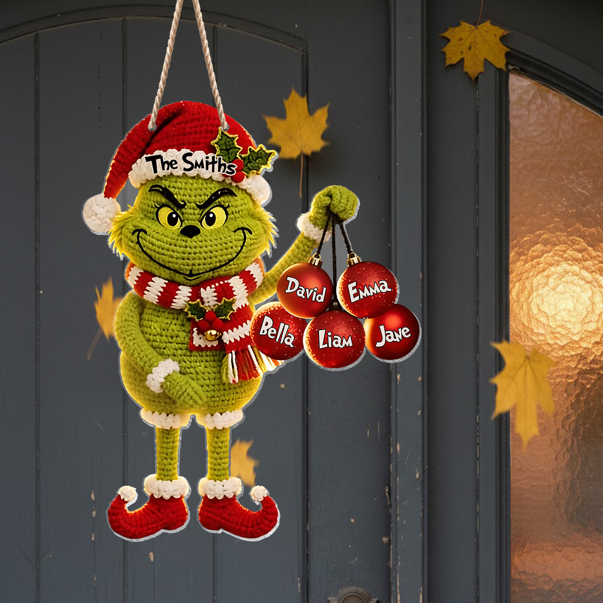 Merry Christmas - Personalized Stole Christmas LED Light Acrylic Sign