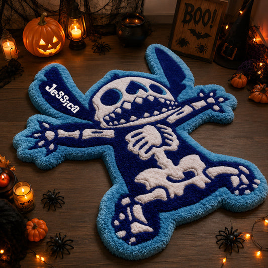 Spooky Ohana - Personalized Ohana Non-Slip Tufted Rug