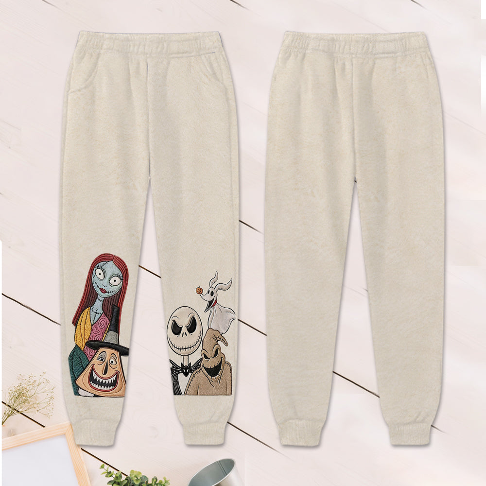 Hello Darkness - Personalized Nightmare Kid Hoodie & Kid Jogger Sweatpants