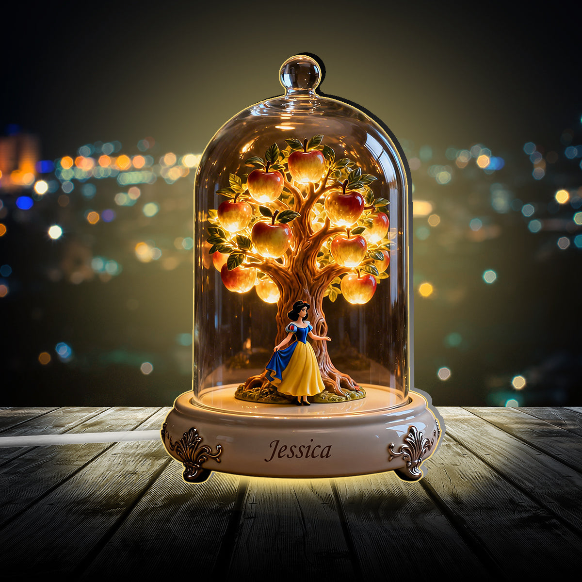 My Princess - Personalized Beautiful Princess Acrylic LED Night Light