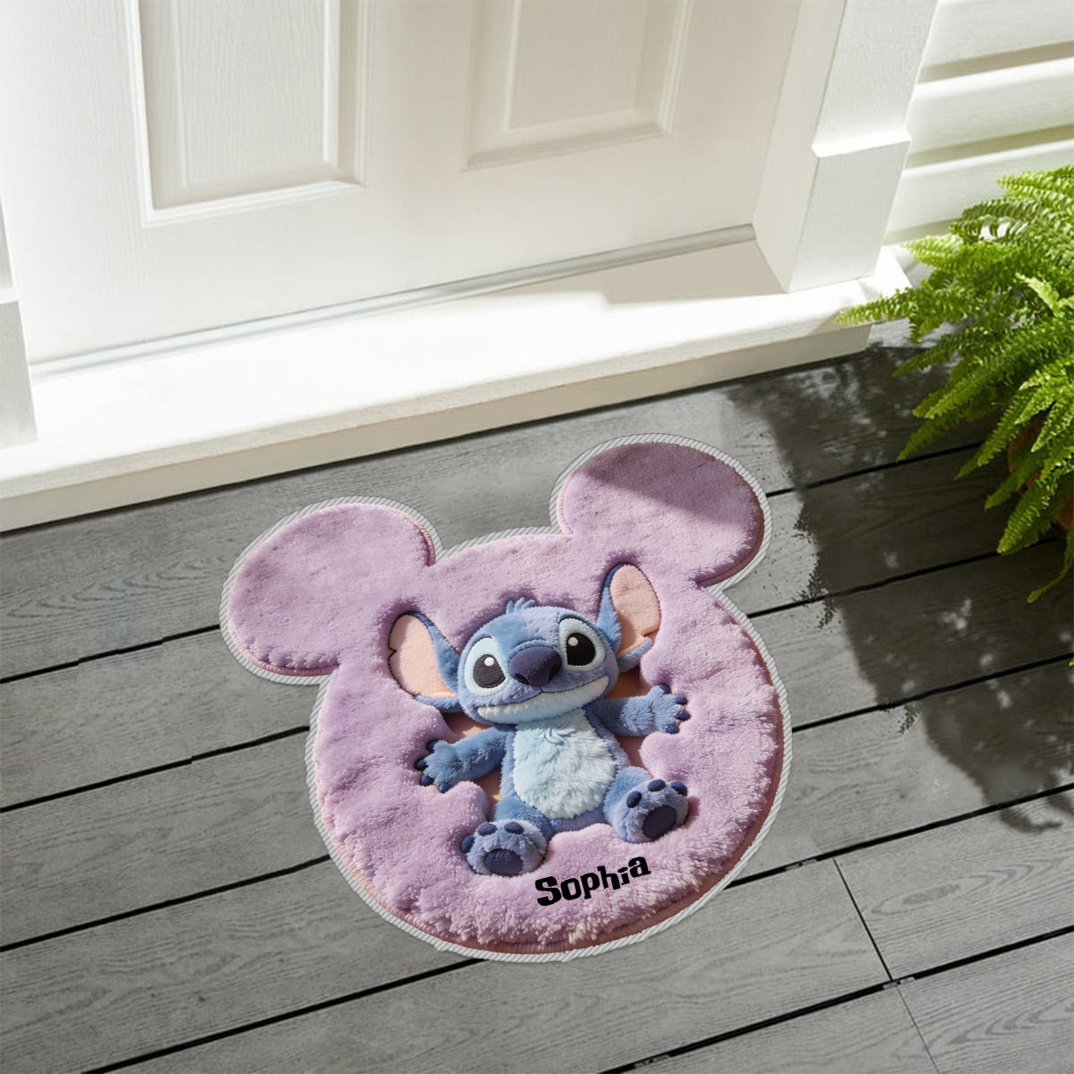 Ohana - Personalized Ohana Non-Slip Tufted Rug