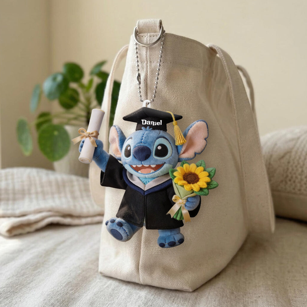 Class Of 2026 - Personalized Ohana Plush Keychain