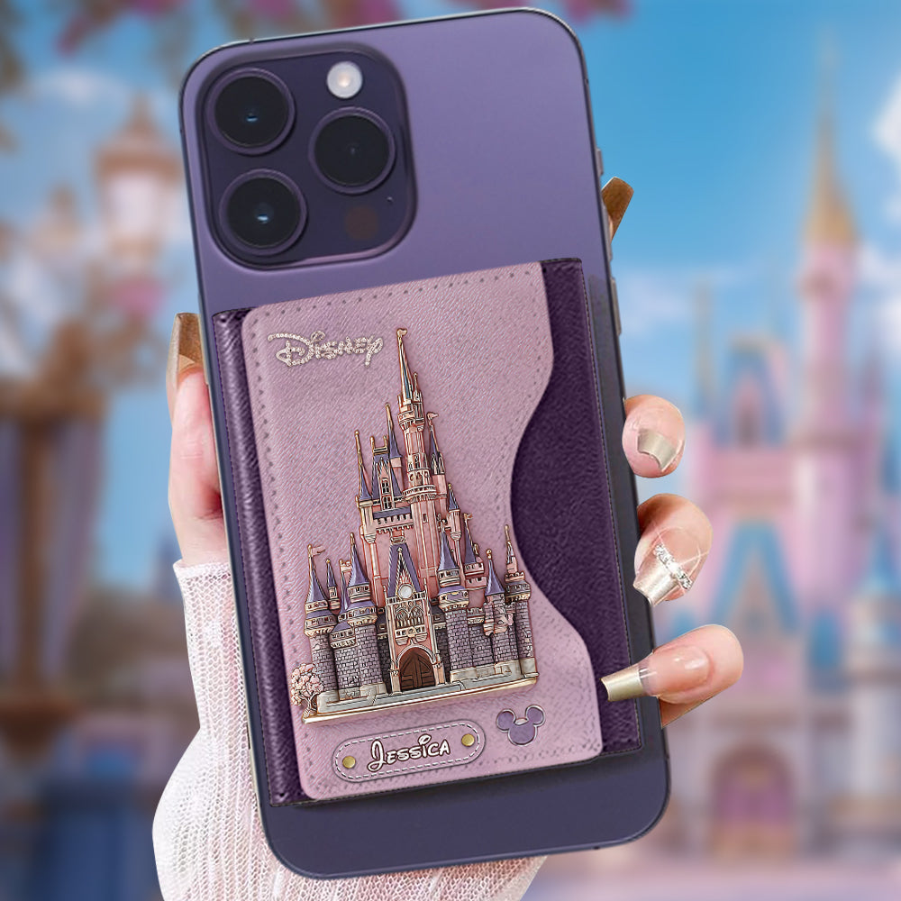 Magical Day Custom Name - Personalized Mouse Magsafe Wallet