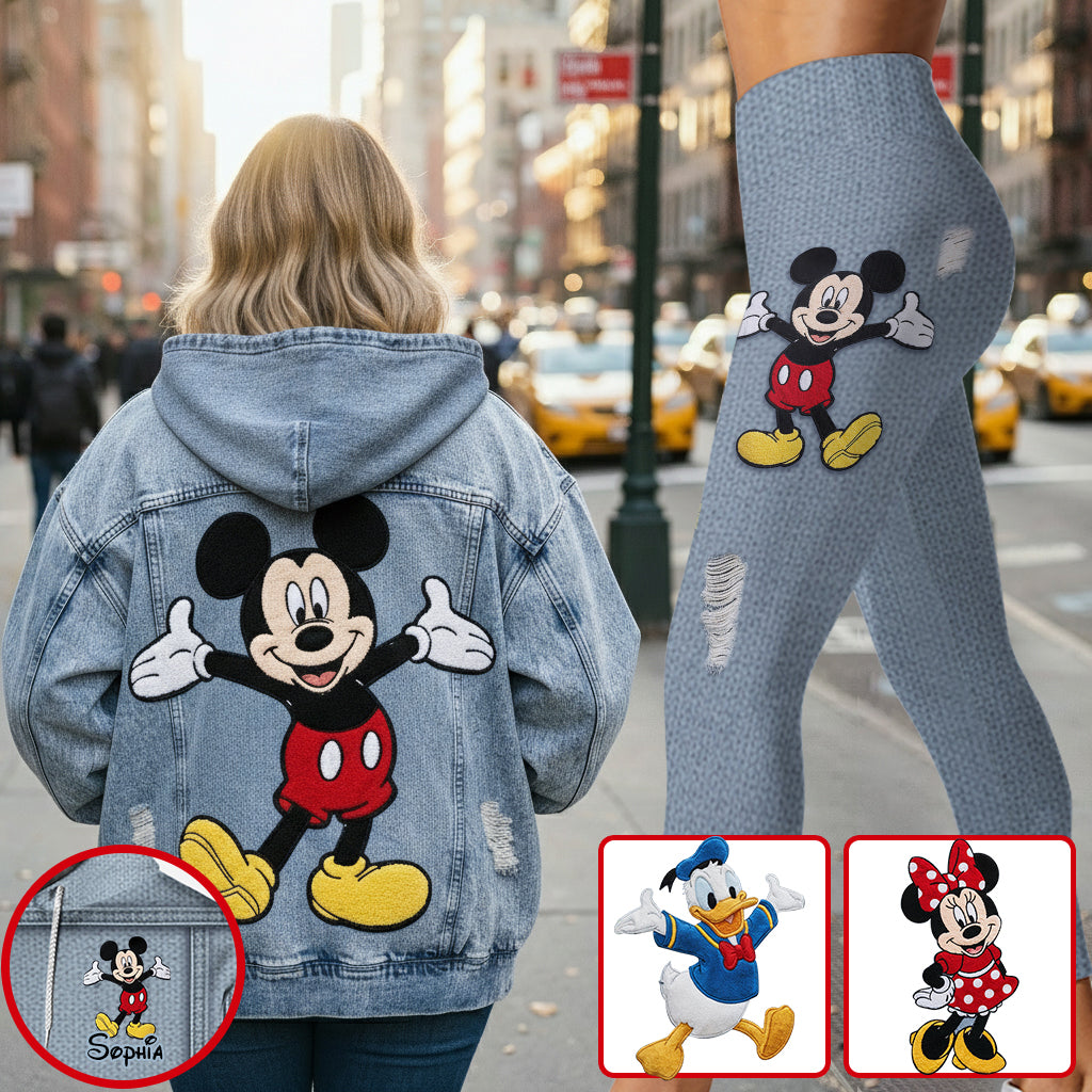 Magical Friends - Personalized Mouse Hoodie and Leggings