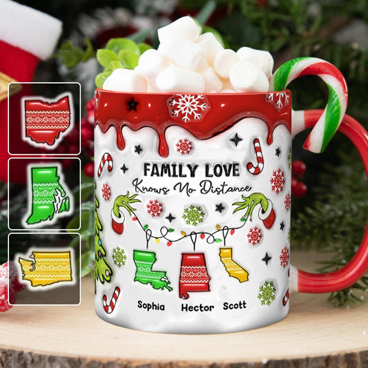 Close At Heart - Personalized Family Accent Mug