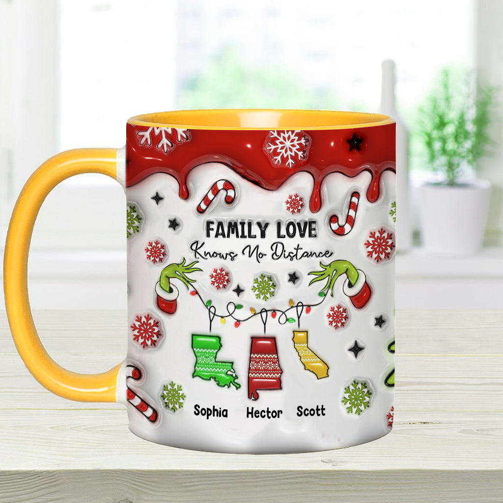 Close At Heart - Personalized Family Accent Mug