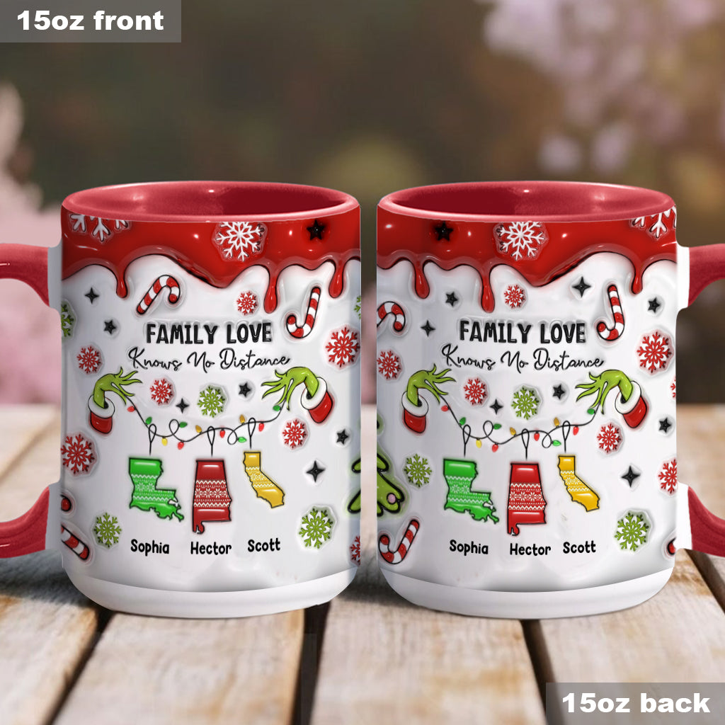 Close At Heart - Personalized Family Accent Mug