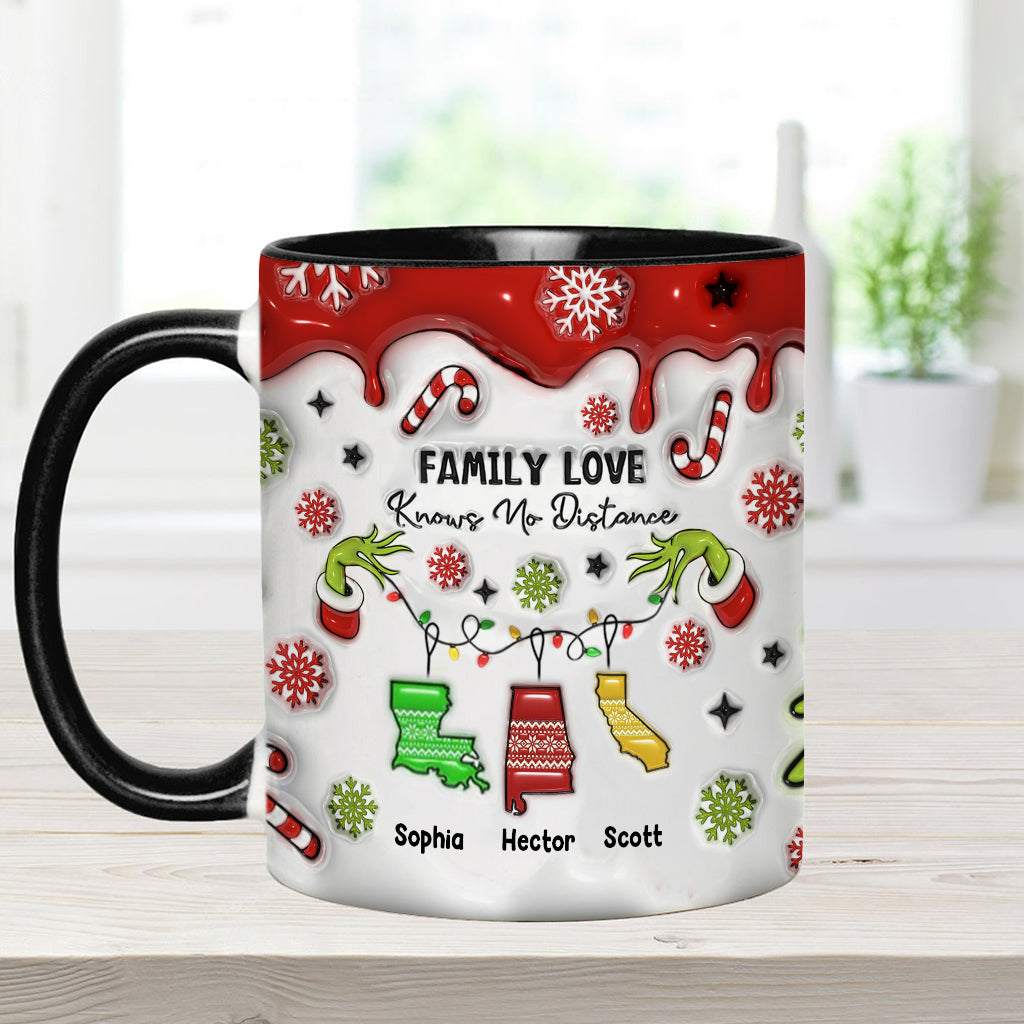 Close At Heart - Personalized Family Accent Mug