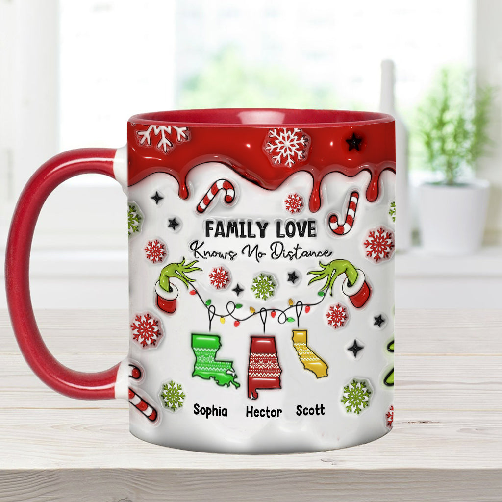 Close At Heart - Personalized Family Accent Mug
