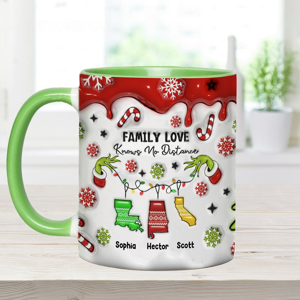 Close At Heart - Personalized Family Accent Mug
