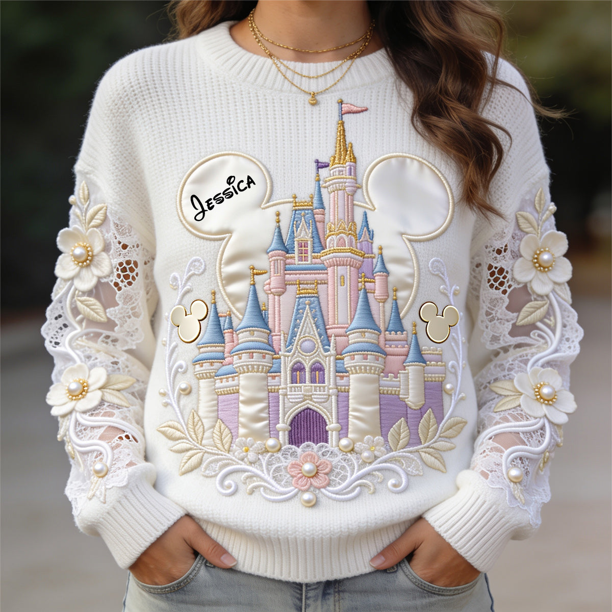 Magic Land - Personalized Dream Trip Ugly Sweater