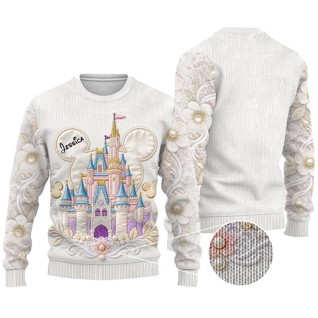 Magic Land - Personalized Dream Trip Ugly Sweater