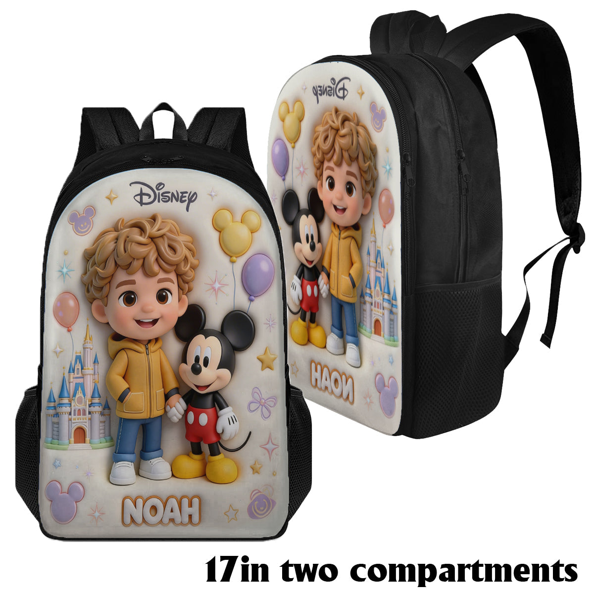 Custom Any Photo - Personalized Kid Multifunctional Backpack