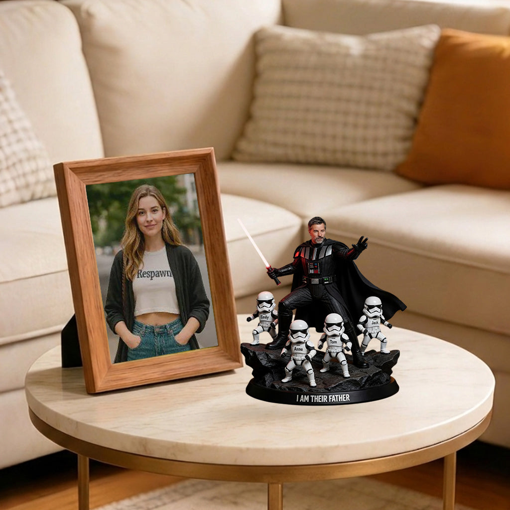 I Am Their Father - Personalized The Force Premium 3D Figurine