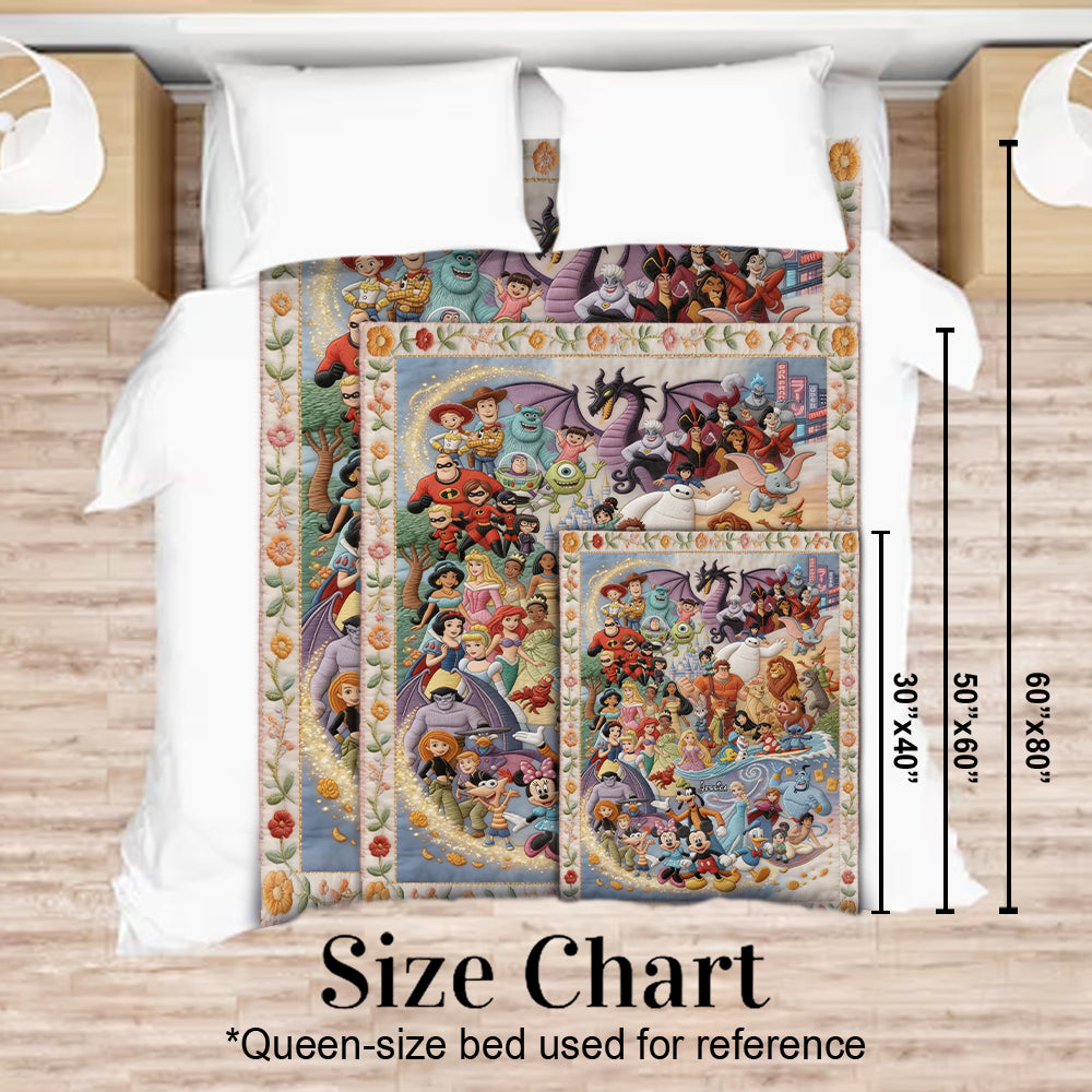 Believe In Magic - Personalized Mouse Blanket