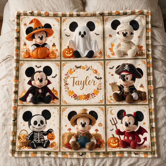 Spooky Magical Friend - Personalized Mouse Blanket
