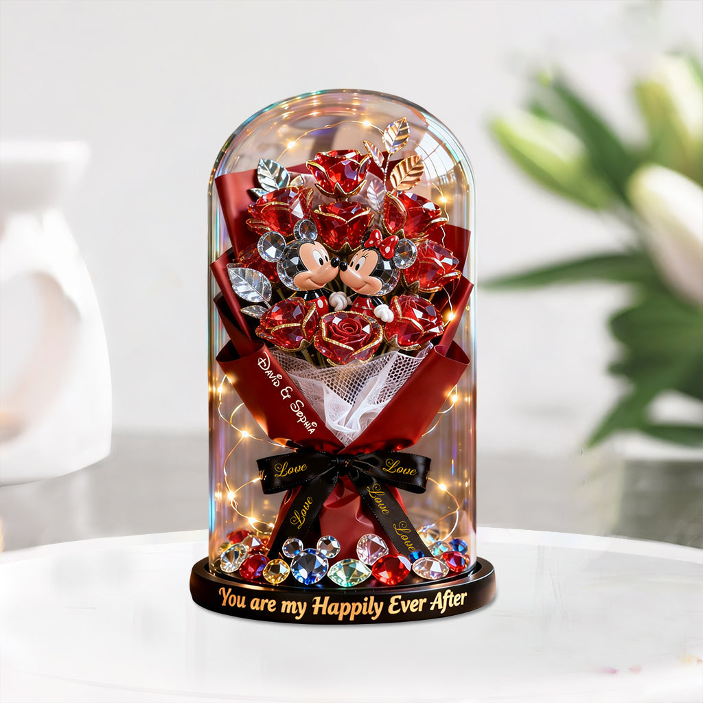 You are my Happily Ever After - Personalized Mouse Custom Shaped Acrylic Plaque