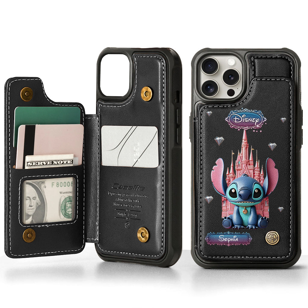 Blue Ohana - Personalized Ohana Wallet Phone Case