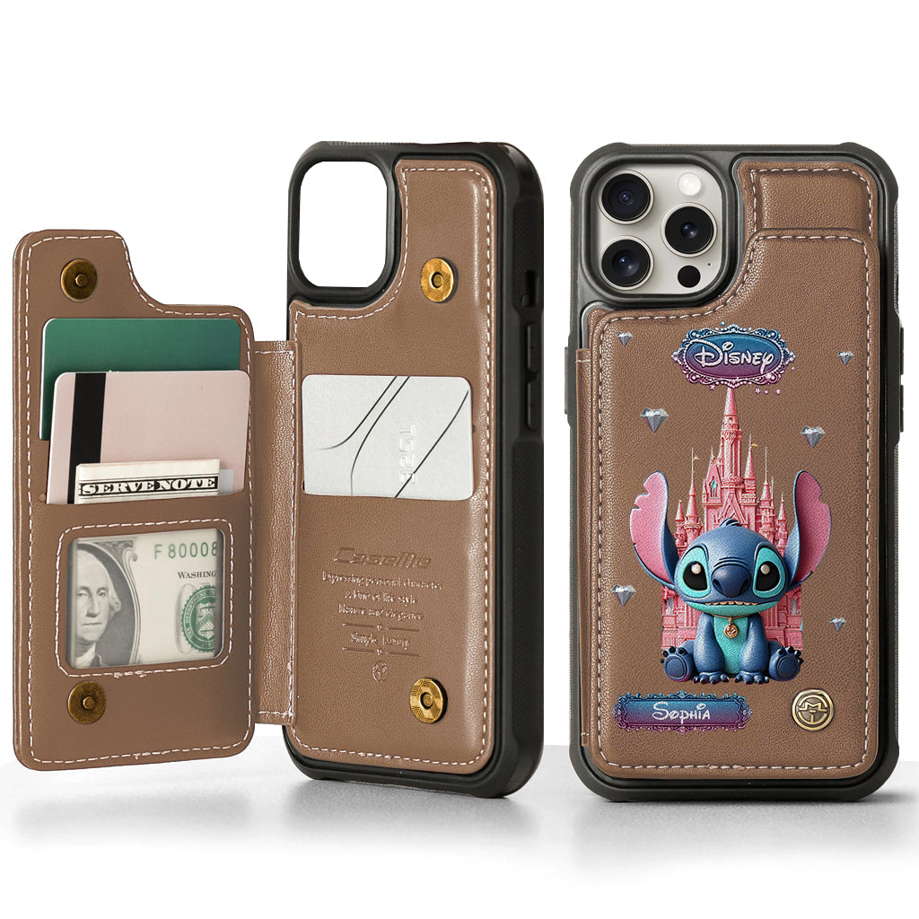 Blue Ohana - Personalized Ohana Wallet Phone Case