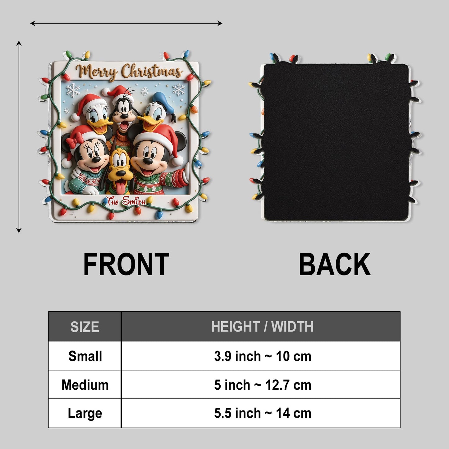 Friends - Personalized Mouse 3D Magnet