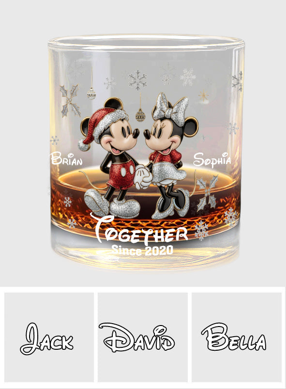 Together Since - Personalized Mouse Whiskey Glass