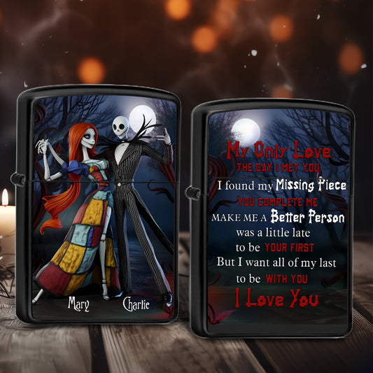 We're Simply Meant To Be - Personalized Nightmare Lighter