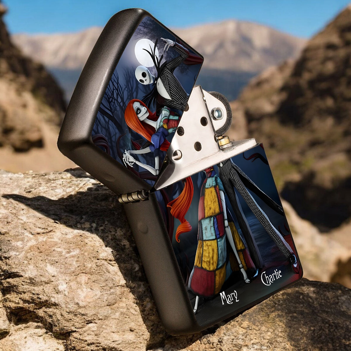 We're Simply Meant To Be - Personalized Nightmare Lighter