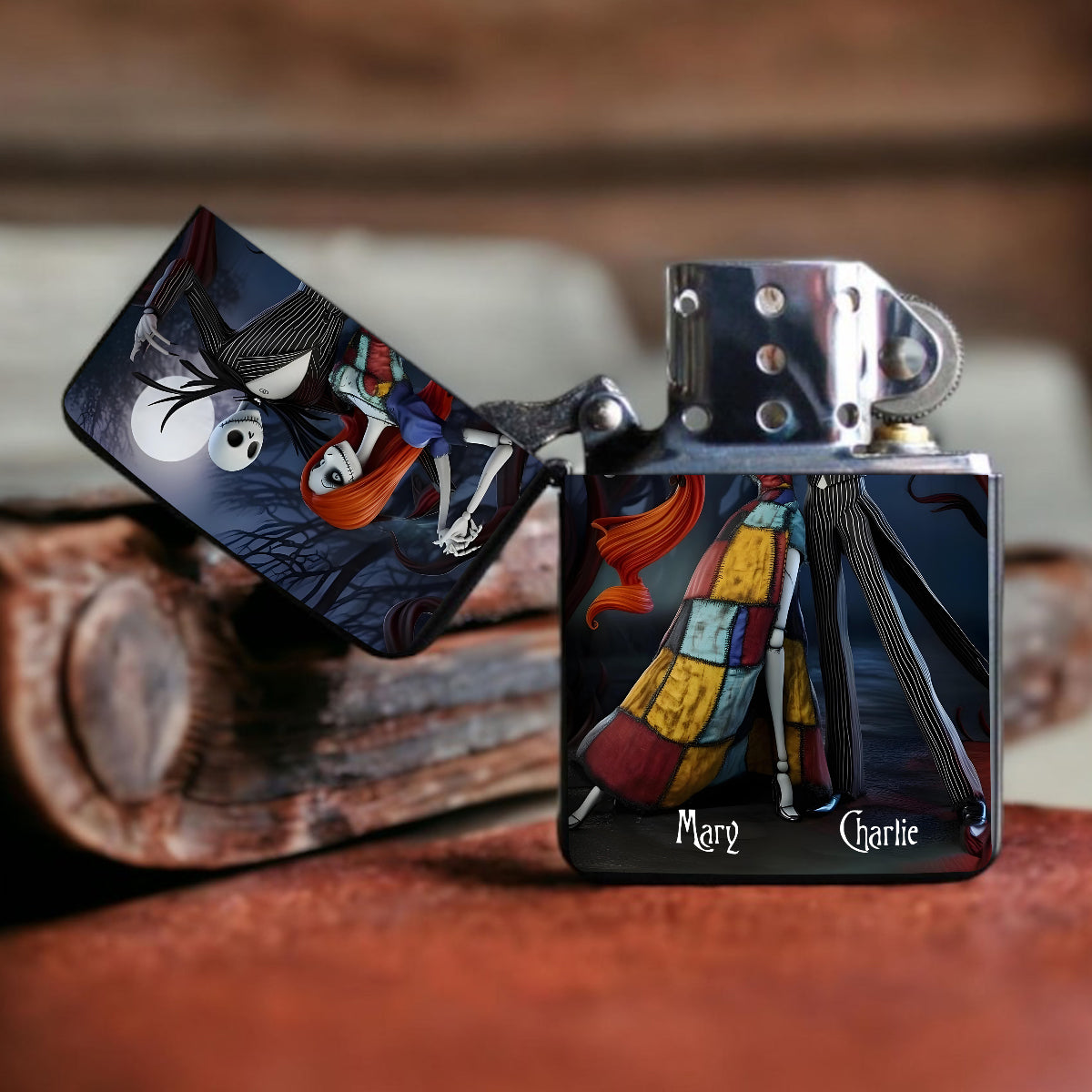 We're Simply Meant To Be - Personalized Nightmare Lighter