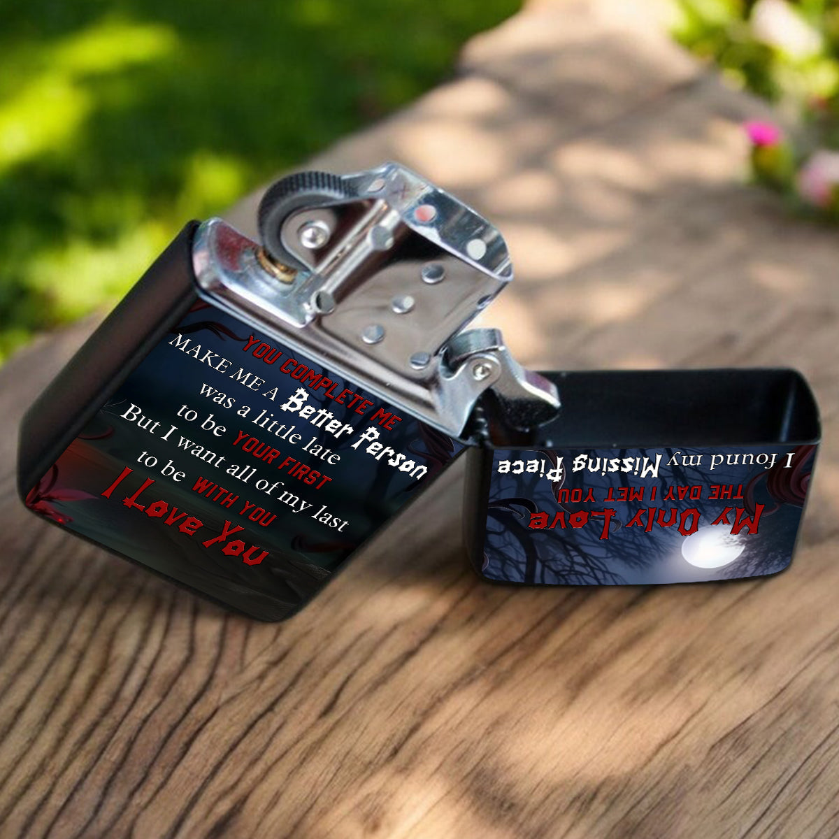 We're Simply Meant To Be - Personalized Nightmare Lighter