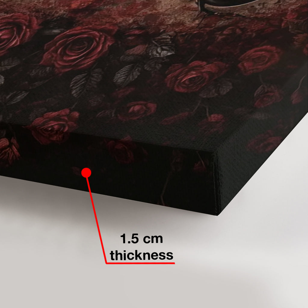 From Our First Kiss, Till Our Last Breath - Personalized Nightmare Canvas And Poster