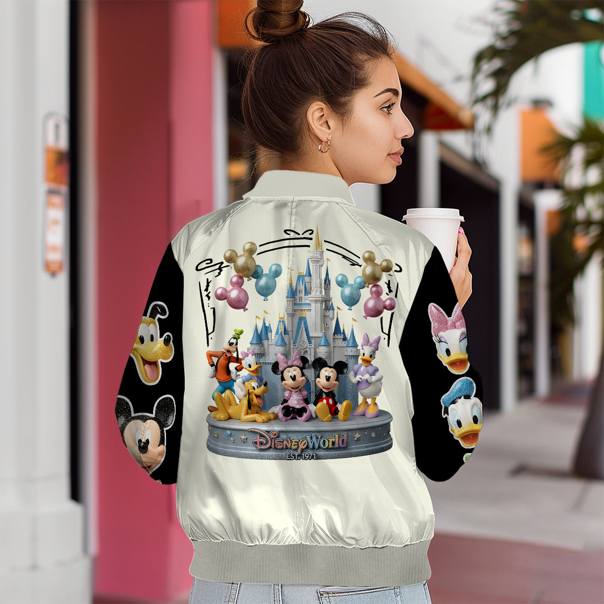 Magical Moments - Personalized Mouse Bomber Jacket